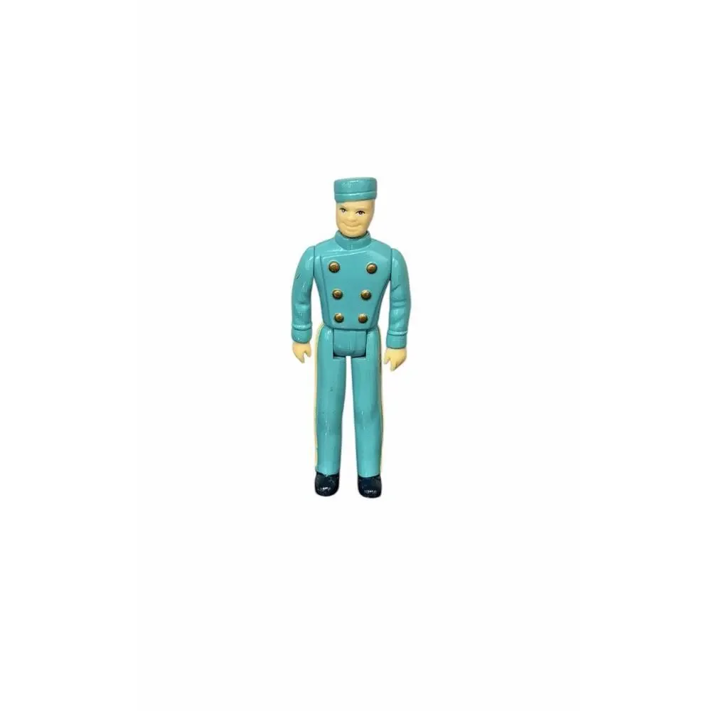 Fisher Price Sweet Streets Dollhouse Hotel Swimming Pool Girl & Valet Bell Boy
